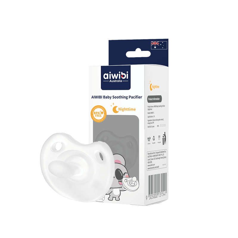 Aiwibi Baby Ultra-Light Silicone Soothing Pacifier(Nighttime)Product Image